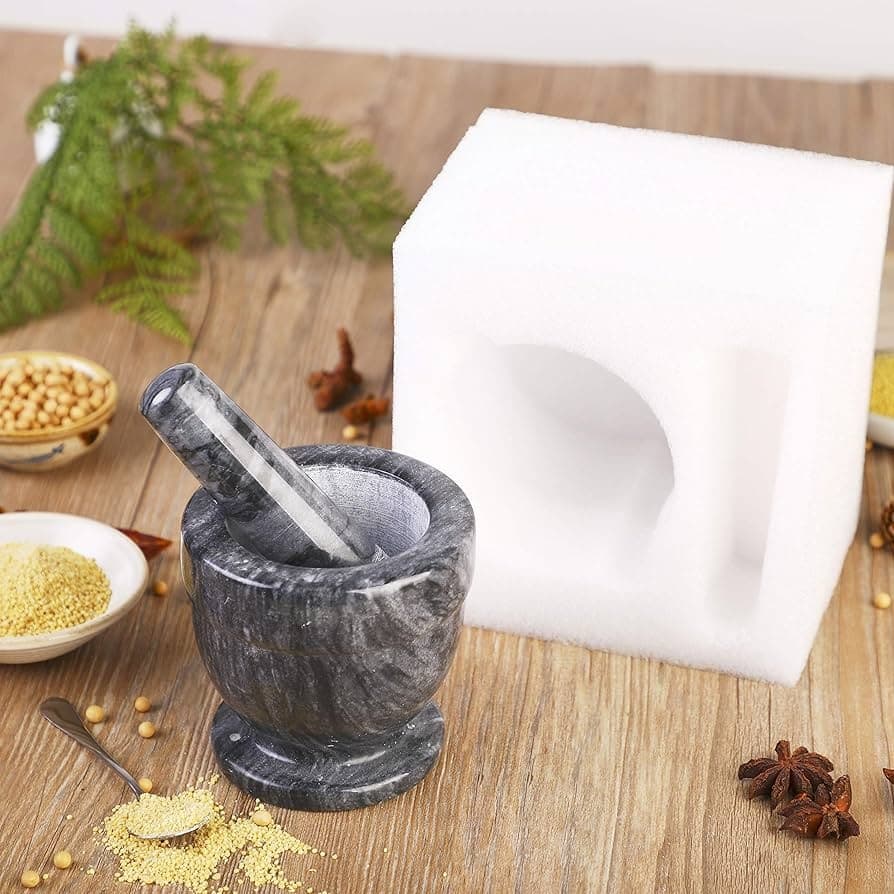 Mantra Marble Mortar Pestle - Household