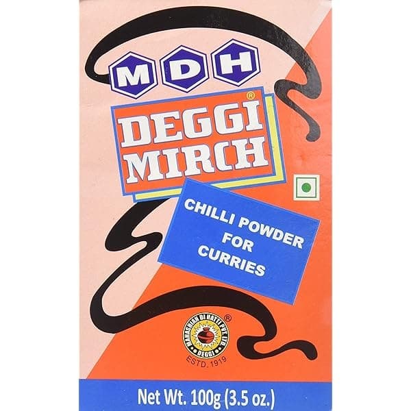 MDH DEGGI CHILLI PWDR 100G - Spices and Herbs