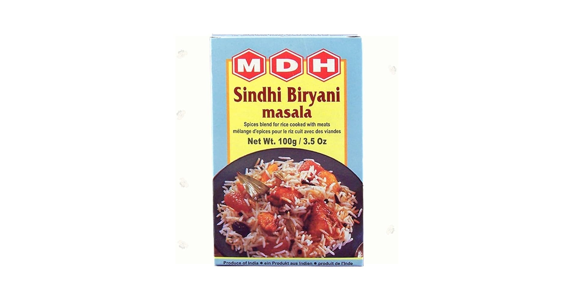 MDH SINDHI BIRYANI MSLA 100G - Spices and Herbs