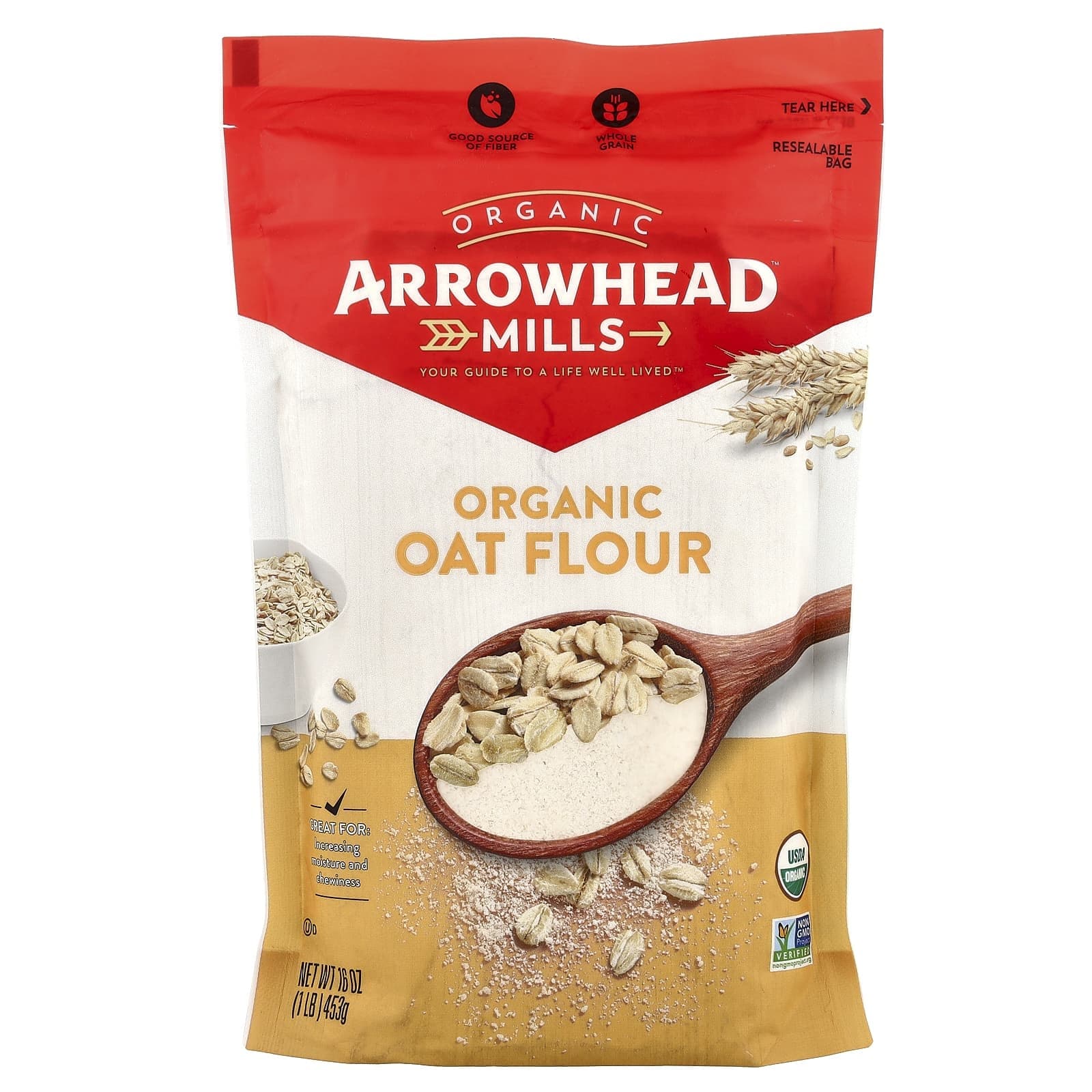 MEGH OAT FLOUR 2LBS - Flour & Grains