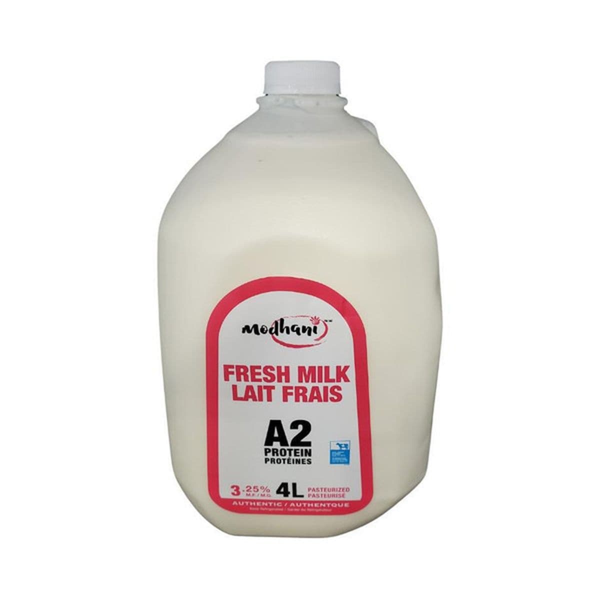 Modhani 3.25% Milk 4L - Dairy