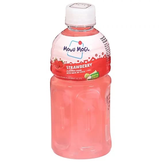 Mogu Mogu Strawberry Drink 320ml - Beverages