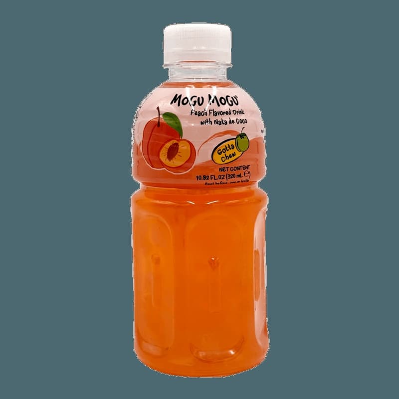Mogu Mogu Peach Flavoured Drink 320ml - Beverages