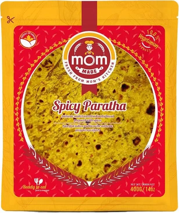 MOM SPICY PARATHA 400GM - Bakery & Bread