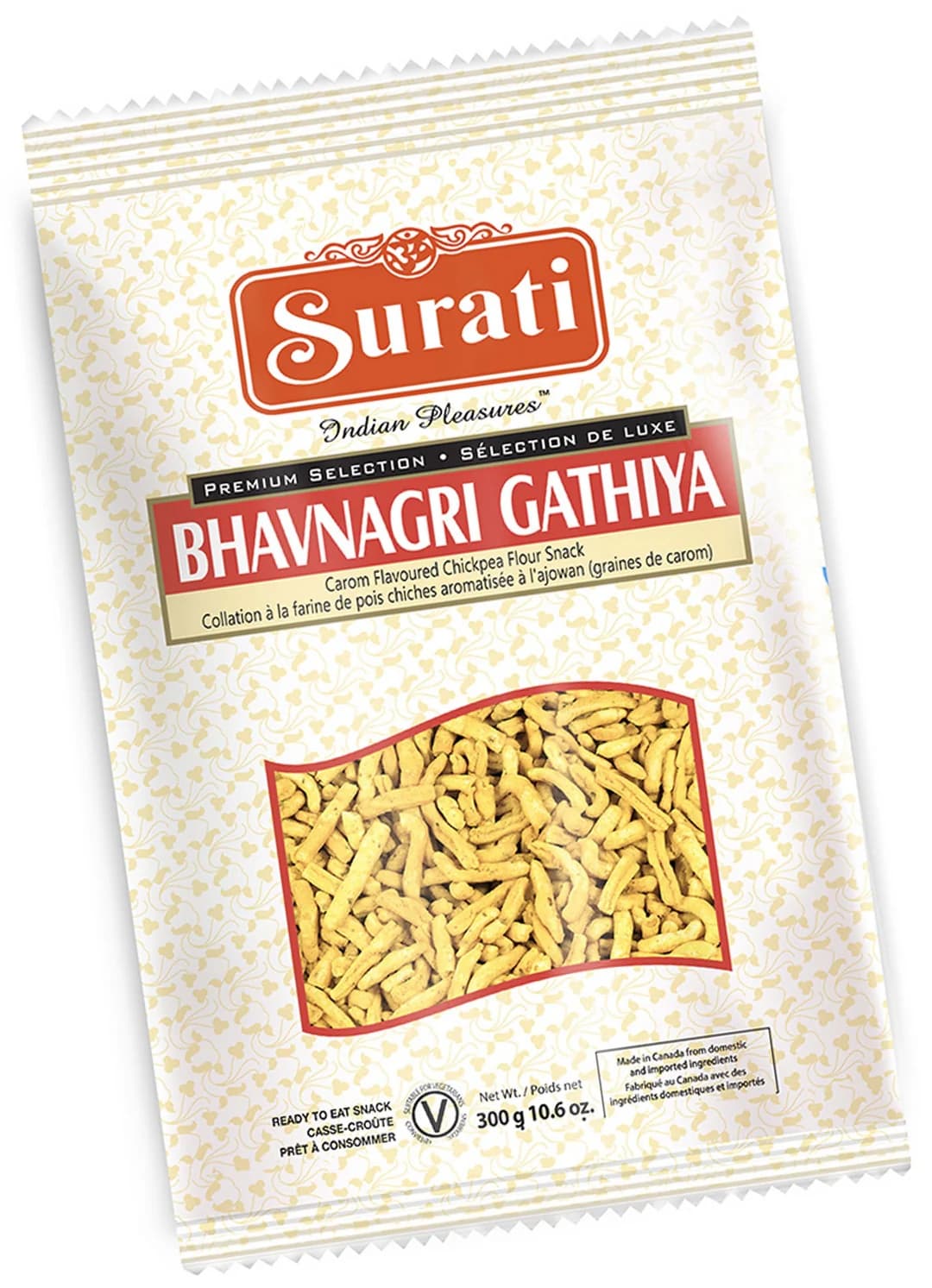 Mom's Bhavnagri Gathiya 300g - Snacks