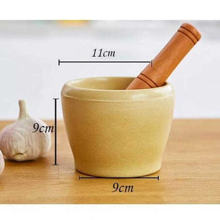 Namaste Bamboo Mortar Pestle - Household