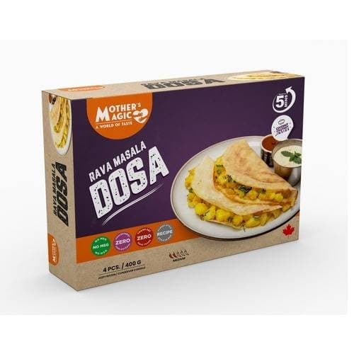 Mother's Rawa Masala Dosa 400g - Frozen
