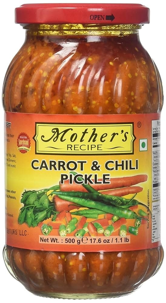 MTHR CARROT CHILLI PICKL 500 - Condiments