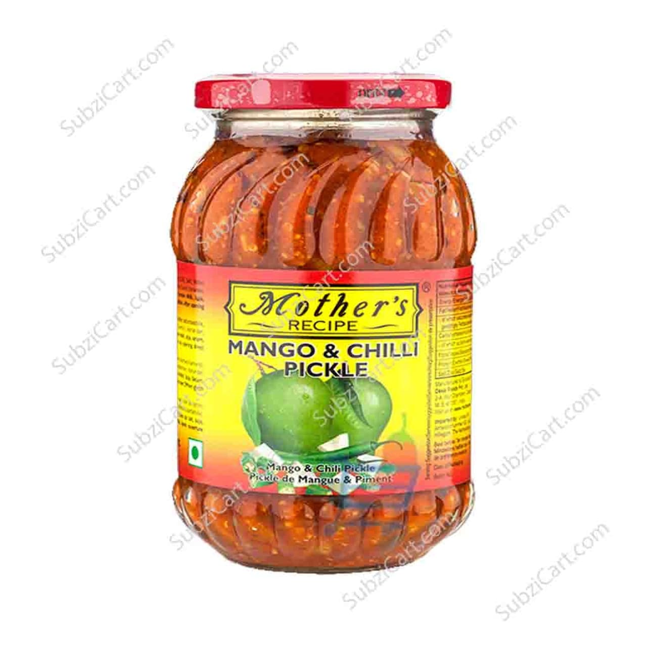 MOTHER MANGO CHILI PICKLE 500G - Condiments
