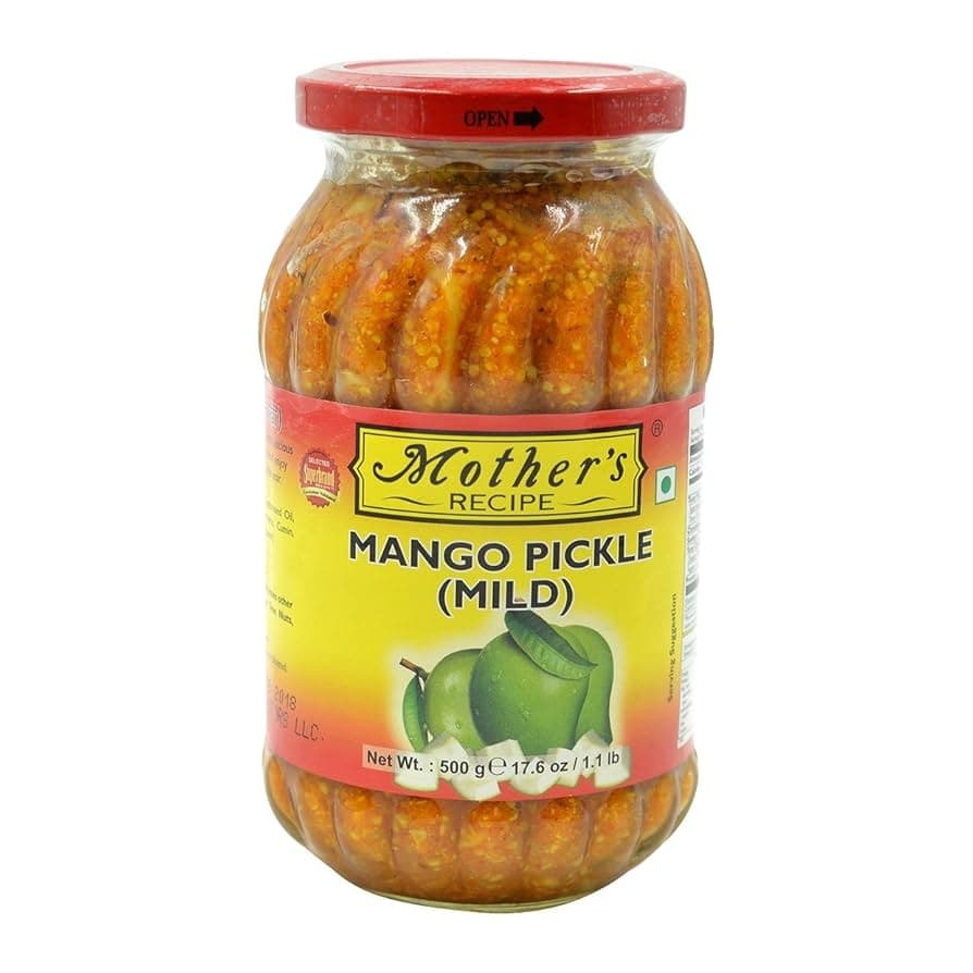 MTHR MANGO MILD PICKLE 500GM - Condiments
