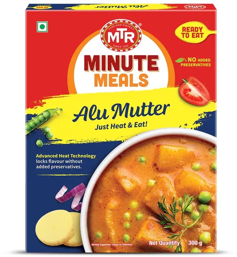 MTR ALU MUTTAR 300GM - Ready-to-Cook