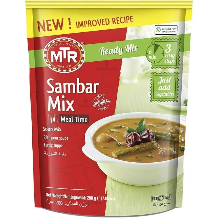 MTR SAMBHAR MIX 200GM - Ready-to-Cook