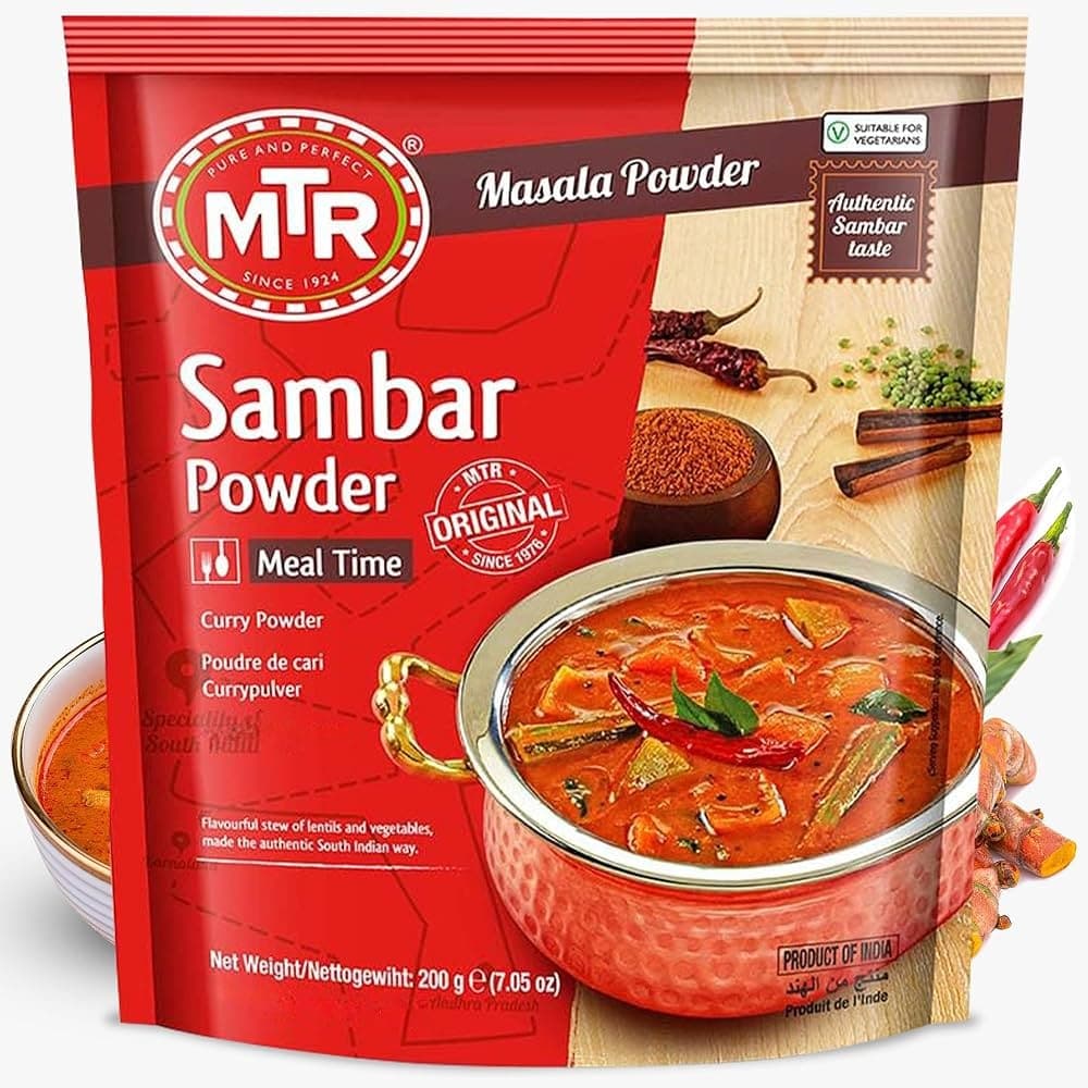 MTR SAMBHAR PWDR 200GM - Spices and Herbs