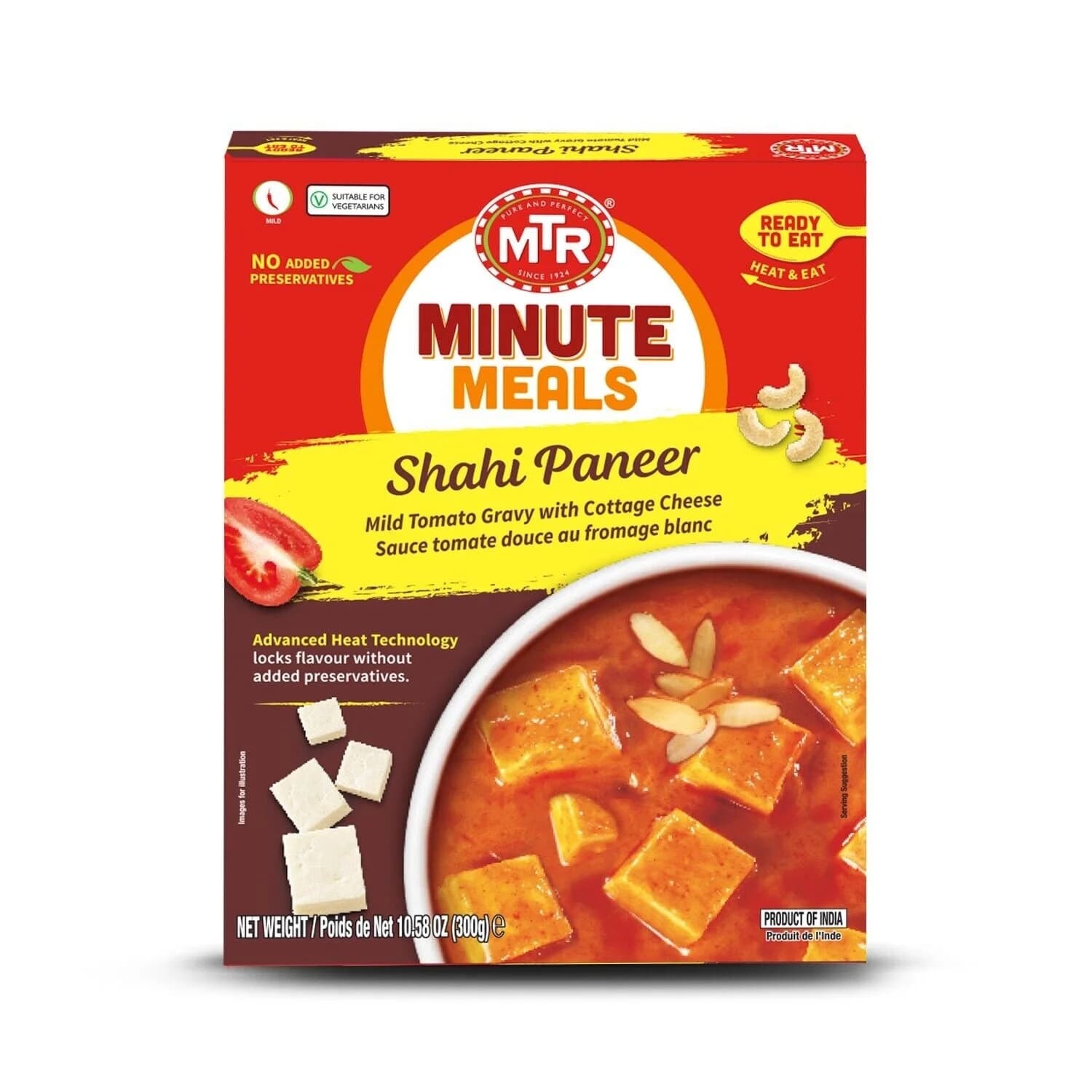 MTR SHAHI PANEER 300GM - Ready-to-Cook