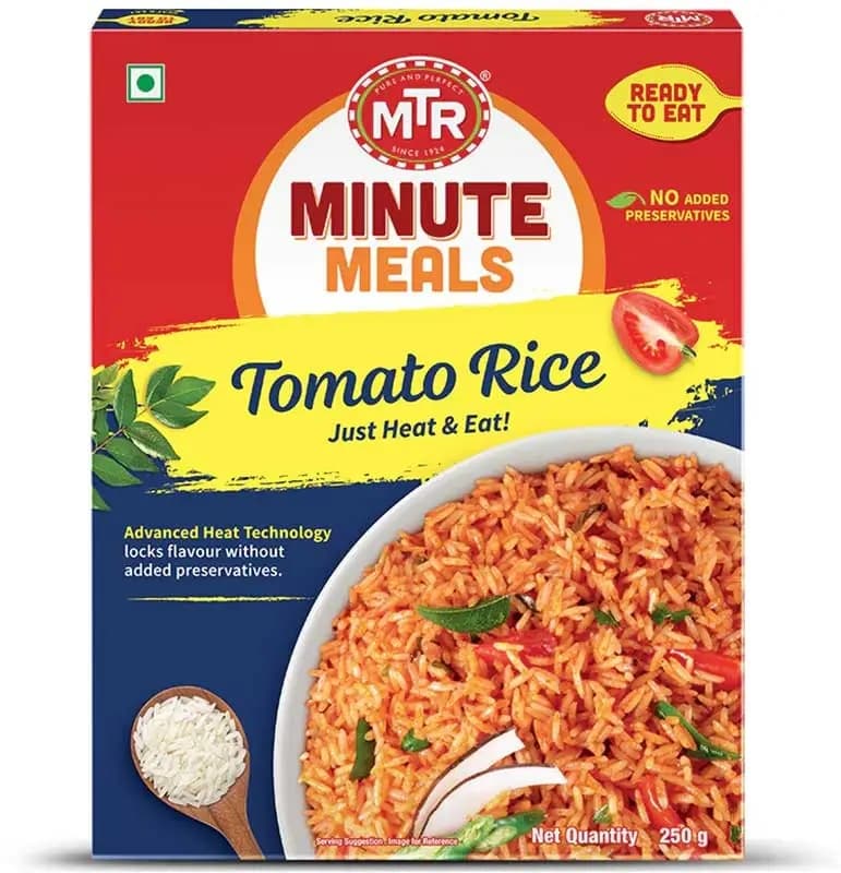 MTR TOMATO RICE 250GM - Ready-to-Cook