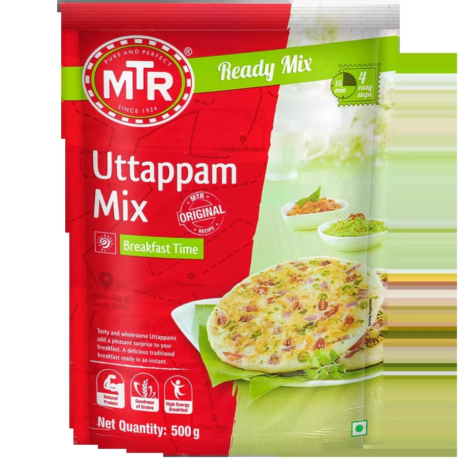 MTR UTTAPPAM MIX 500GM - Ready-to-Cook