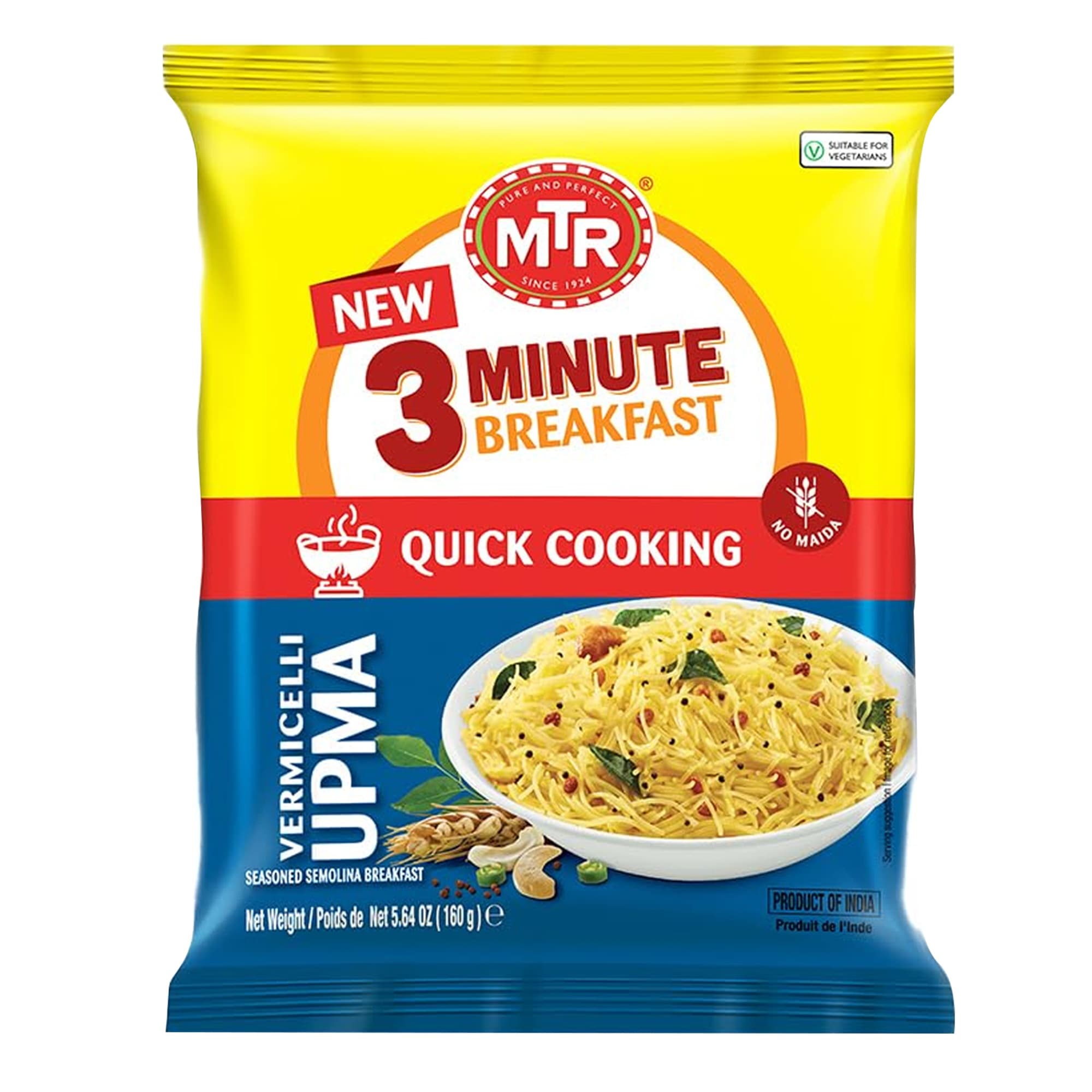 MTR VERMI UPMA 160G - Ready-to-Cook