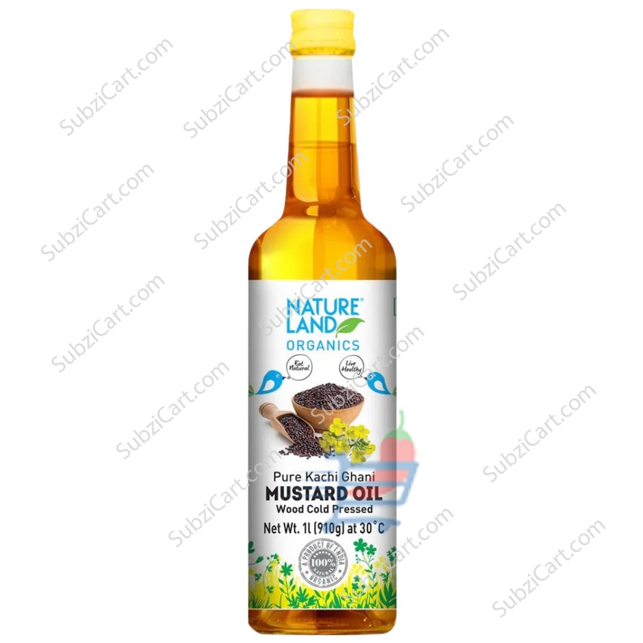 FTE MUSTARD ORG. OIL 1LTR - Cooking Essentials