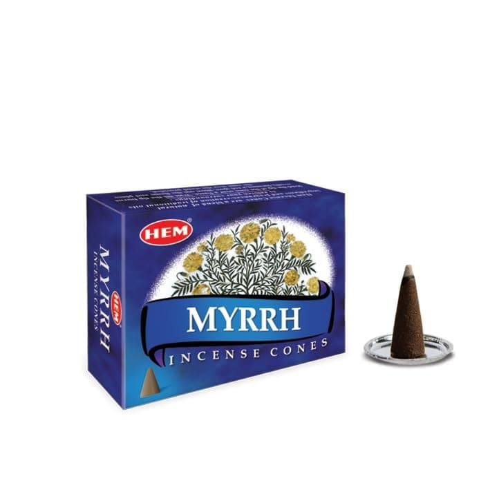 Namaste Myrrh Incense Cones - Religious