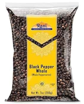 NAMASTE BLACK PEPPER 200GM - Spices and Herbs