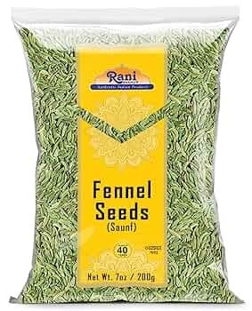 NM FENNEL SEEDS 200G - Spices and Herbs