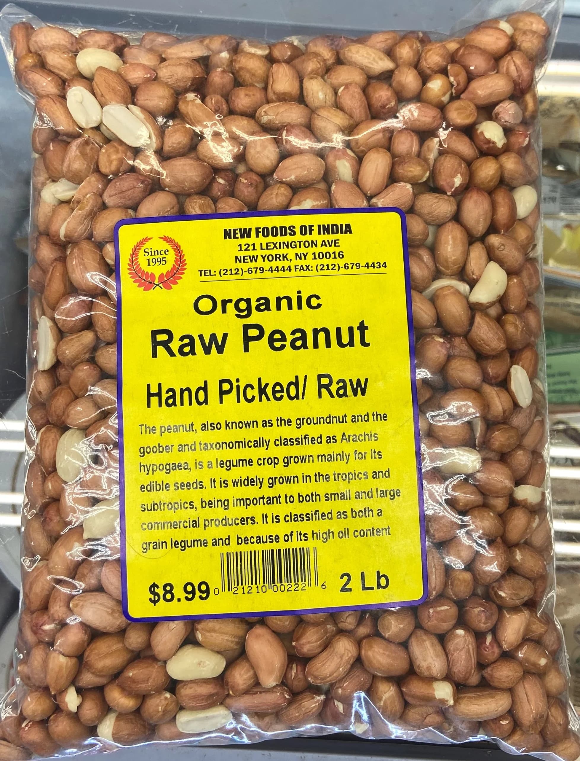 Namaste Raw Peanut 2lb - Pulses