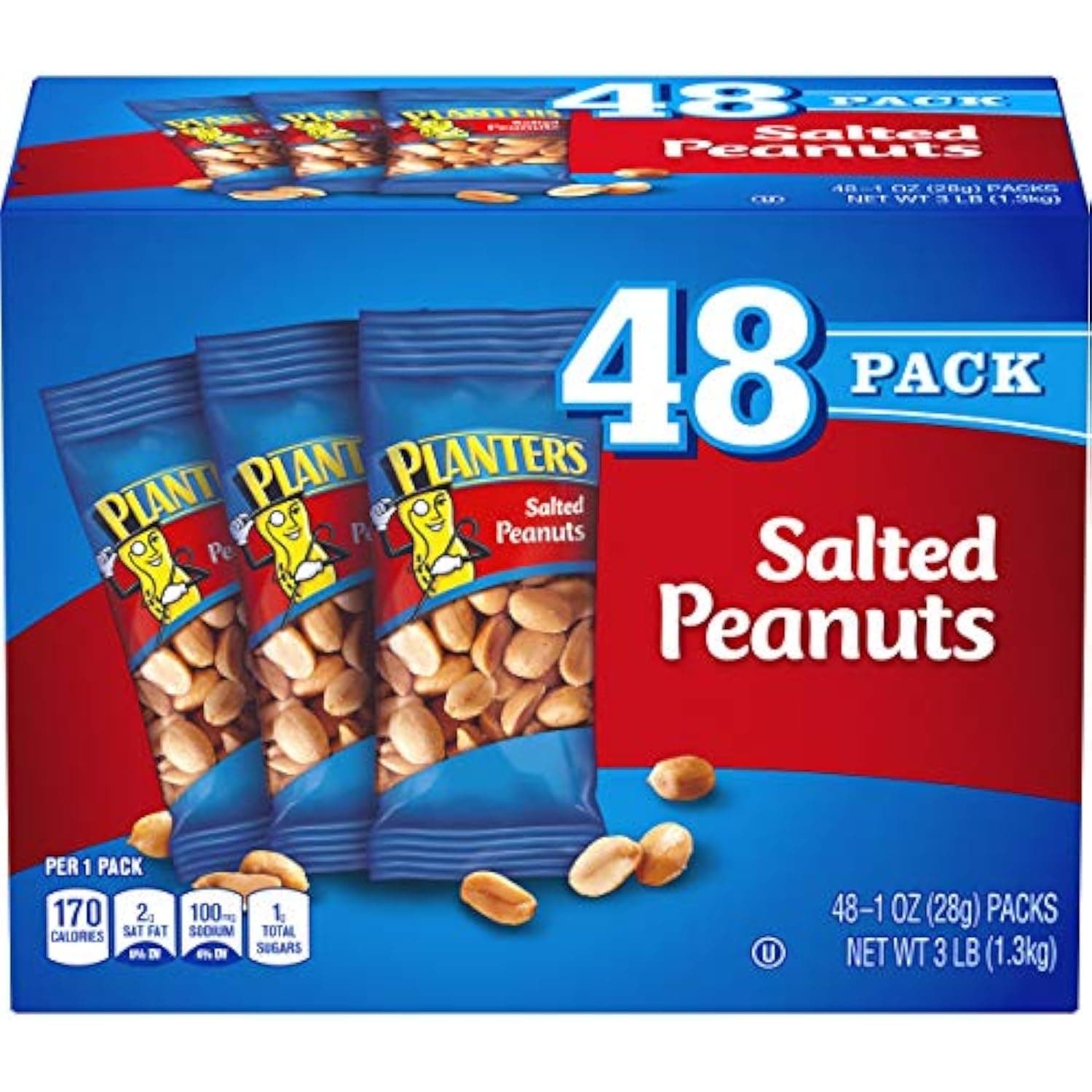 Namaste Salted Peanut 1lb - Snacks