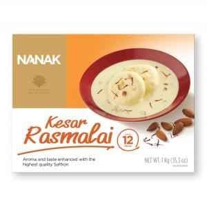 Nanak Kesar Rasmalai Frozen 12pcs - Snacks