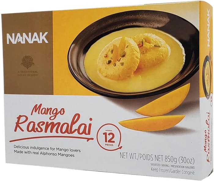 Nanak Mango Rasmalai 850g - Snacks