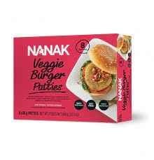 Nanak Veg Burgers 480g - Snacks