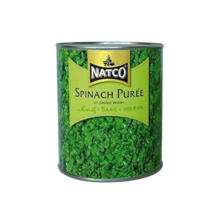 Natco Spinach Puree 795g - Frozen
