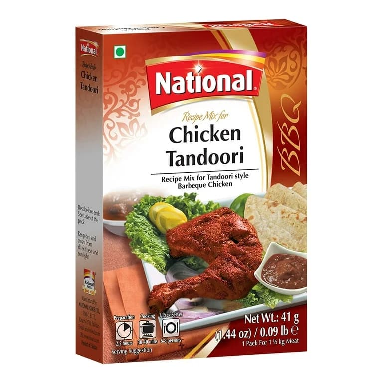 NN CHICKEN TANDOORI 41G - Ready-to-Cook