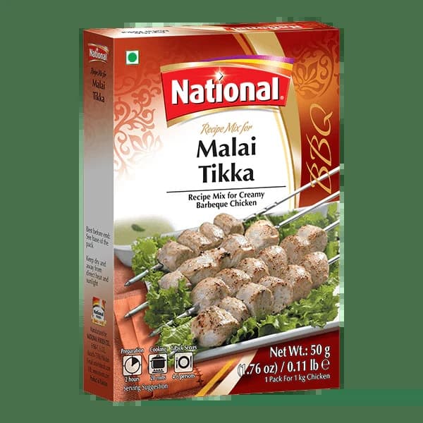 National Malai Tikka 50g - Snacks