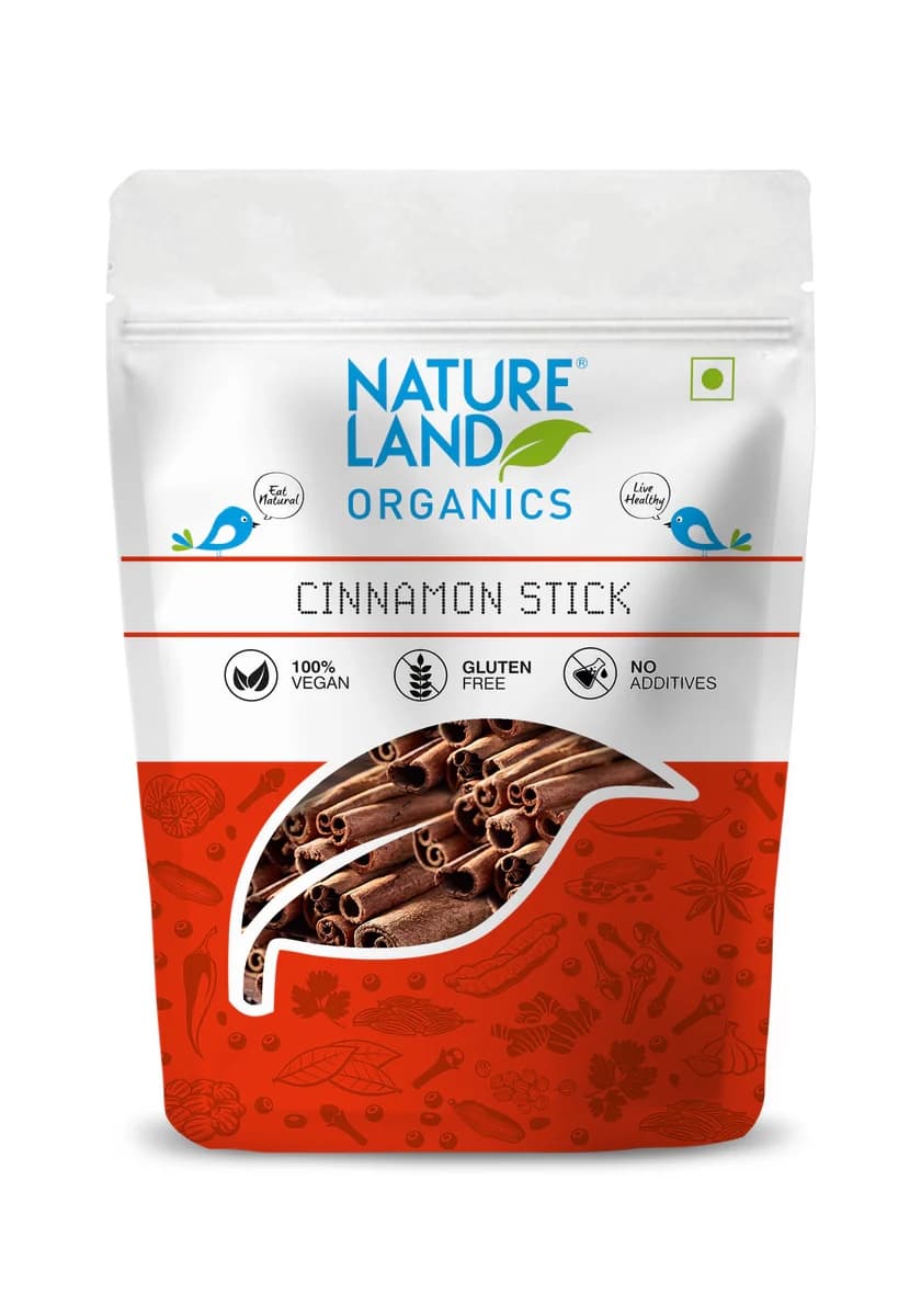 NL ORG CINNAMON STICKS 75GM - Spices and Herbs