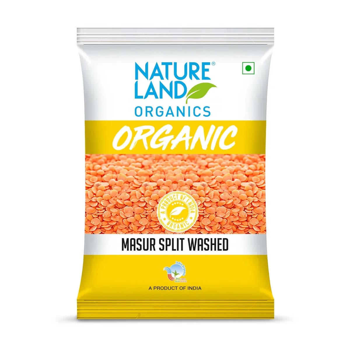 NL ORG MASUR SPLIT WASHED 2LB - Pulses