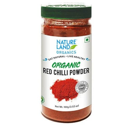 NL ORG RED CHILLI POW 500GM - Spices and Herbs