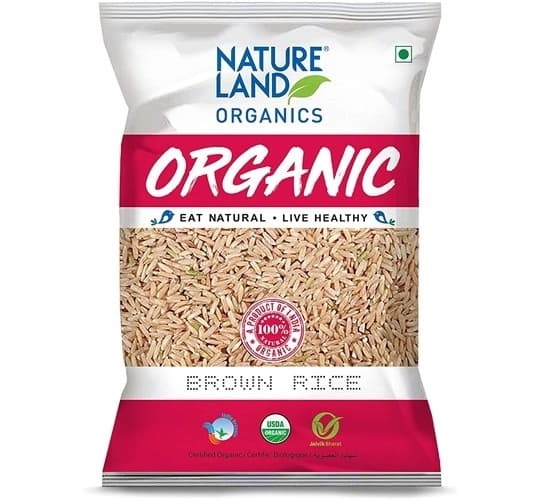 NL ORG SM BROWN RICE 10LB - Flour & Grains