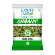NL ORG WHOLE MOONG 2LB - Pulses