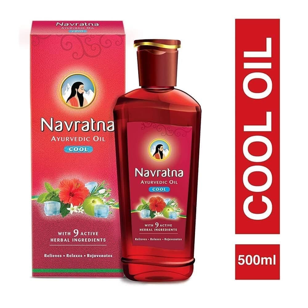 NAVRATNA OIL EXTRA COLD 270 ML - Health & Care
