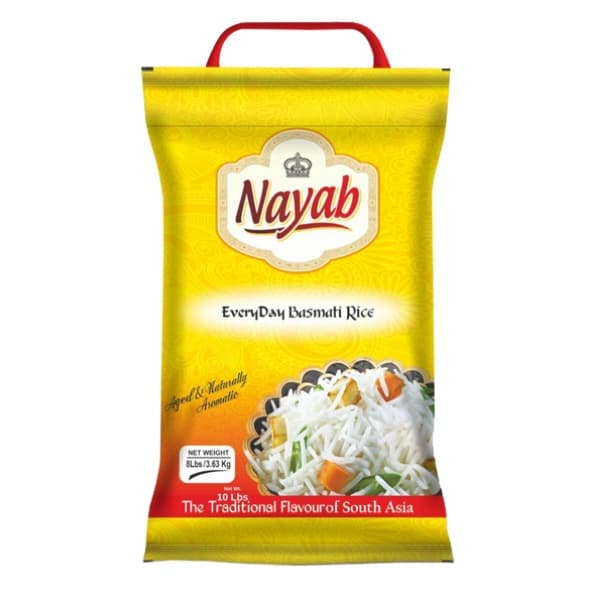 NAYAB EVERYDAY B. RICE 8LB - Flour & Grains