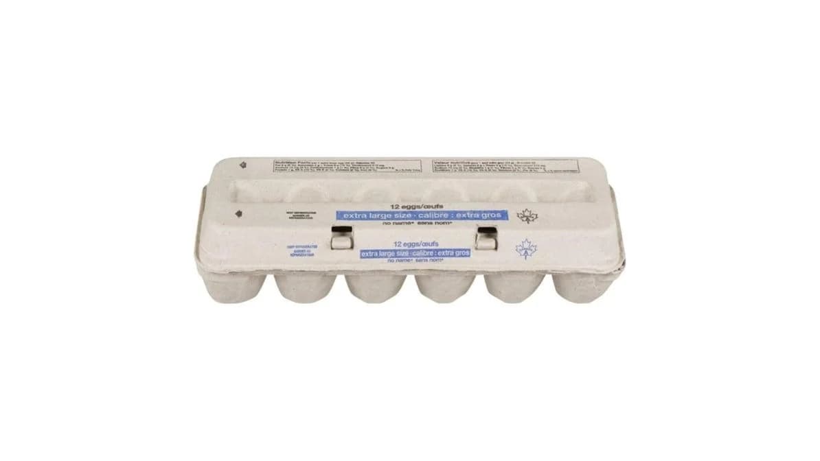 No Name Large Eggs White 12pcs - Dairy