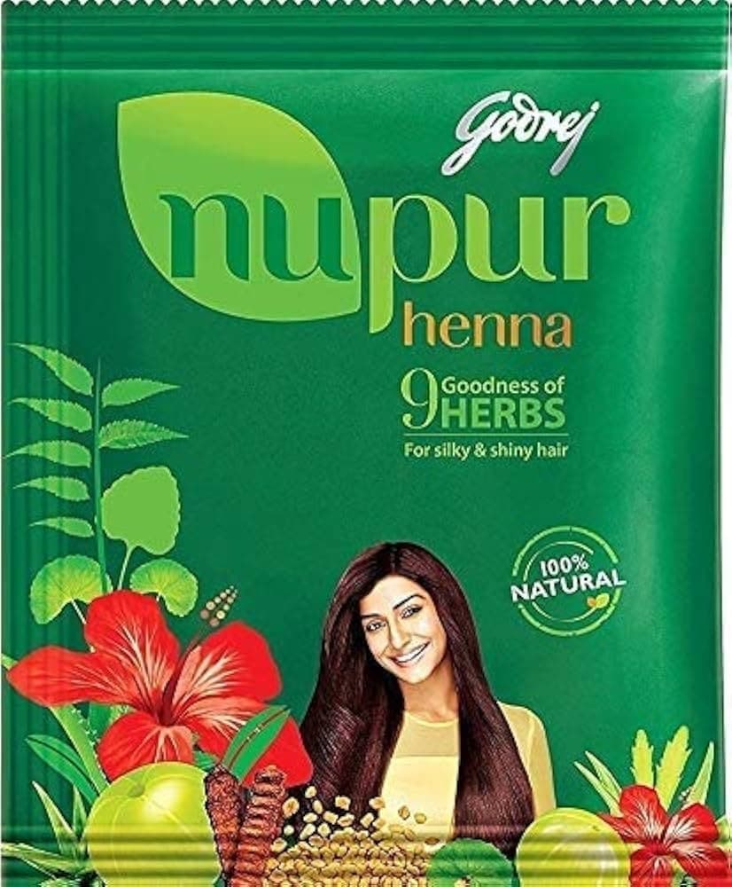 NUPUR MEHANDI 1KG - Health & Care