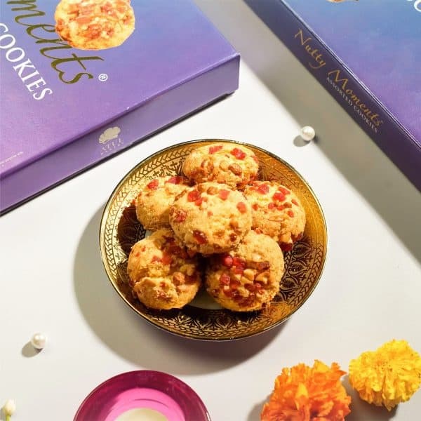 NUTTY MOMENTS COOKIES 450 GM - Snacks