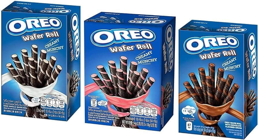 Oreo Wafer Roll Chocolate 54g - Snacks
