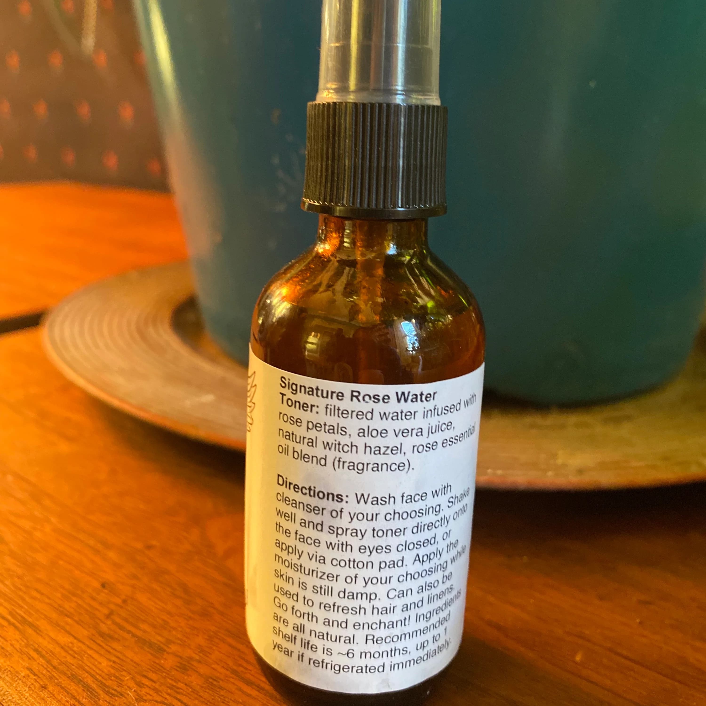 ORG. Rose Facial Toner 2oz - Health & Care