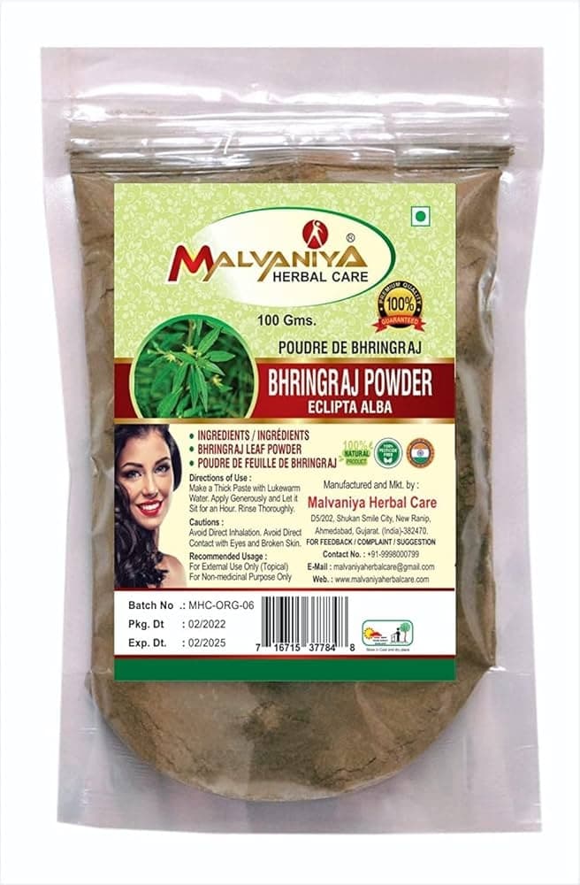 ORG BRINGRAJ PWDR 100GM - Health & Care