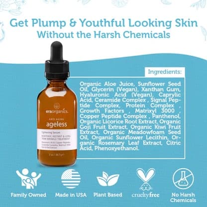 ORG. ANTI AGINF SERUM 1OZ - Health & Care