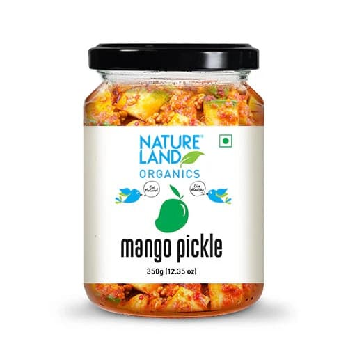 ORGN MANGO PICKLE 350G - Condiments