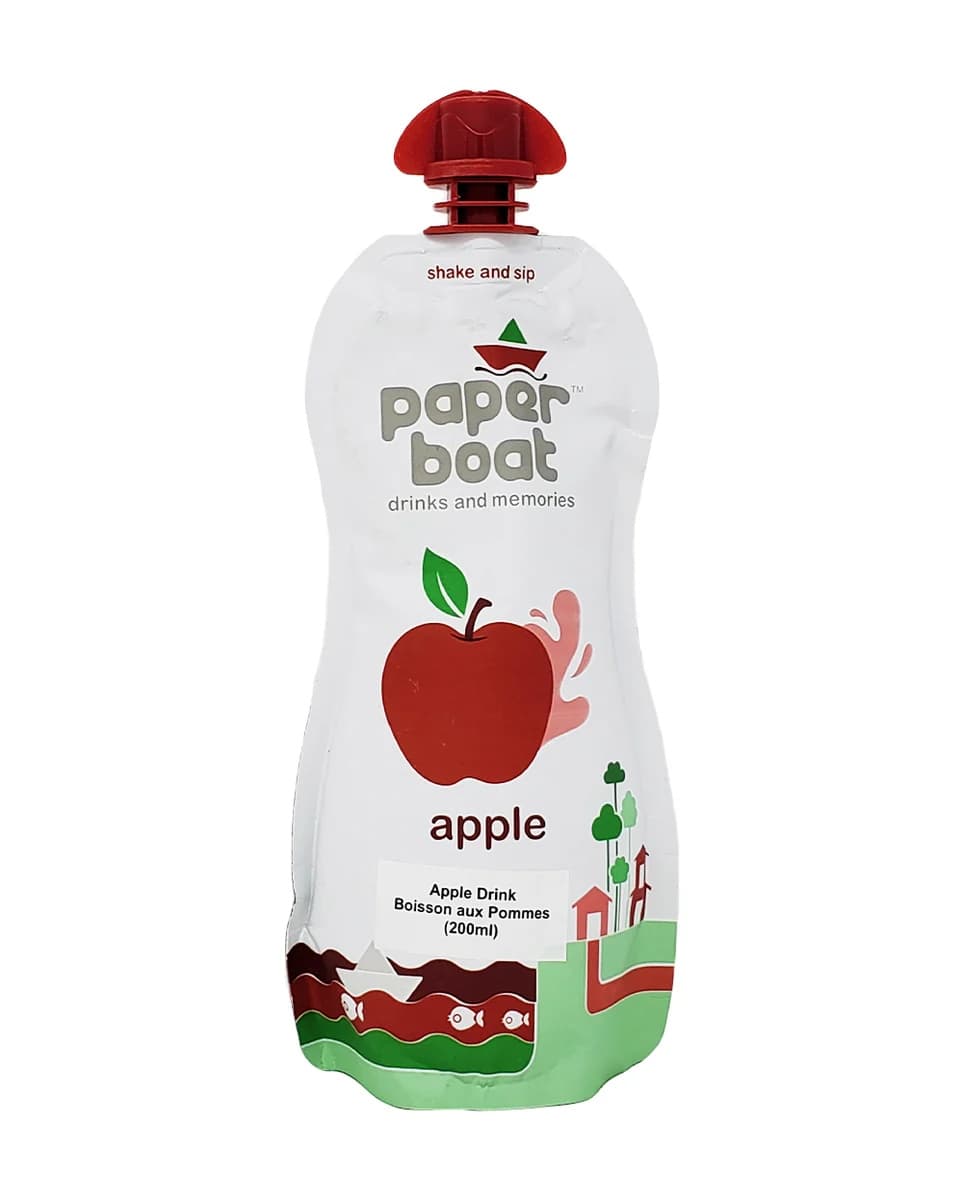 Paperboat Apple Juice 200ml - Beverages