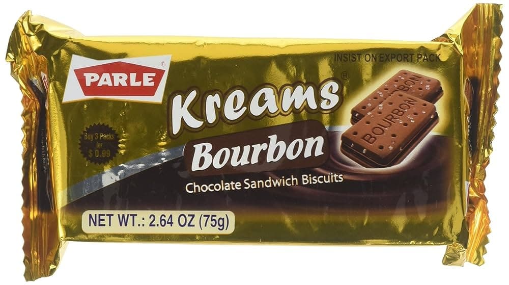 Parle Bourbon Biscuits 75g - Snacks